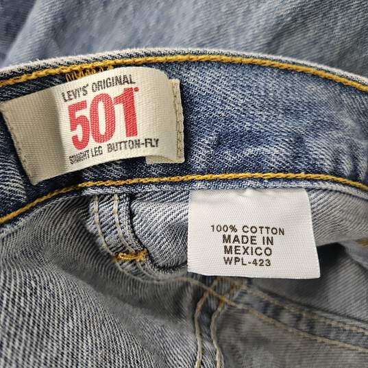 501 Straight Leg Button Fly Jeans image number 3