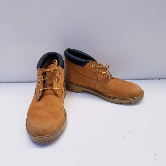 Timberland Nellie Chukka 3 Eye Boots Tan 6 image number 1