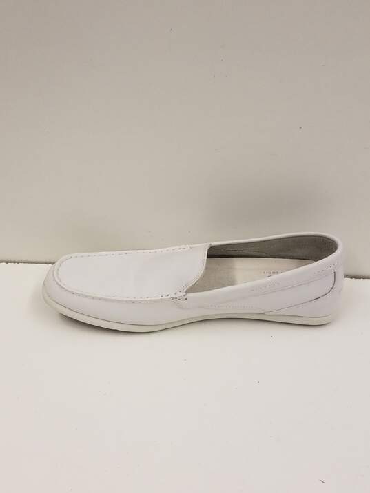 Rockport Men's White Bennett Lane Leather Loafers Size 10.5 image number 1
