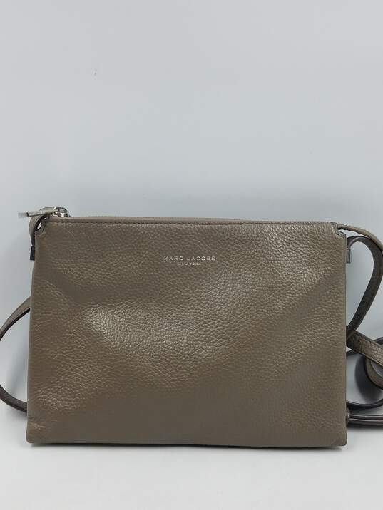 Authentic Marc Jacobs Taupe Crossbody image number 1