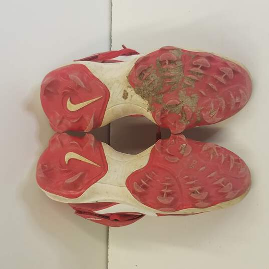 Nike Red Cleats Size 25y image number 6