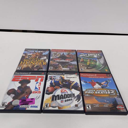 Lot of 6 PlayStation 2 Games image number 1
