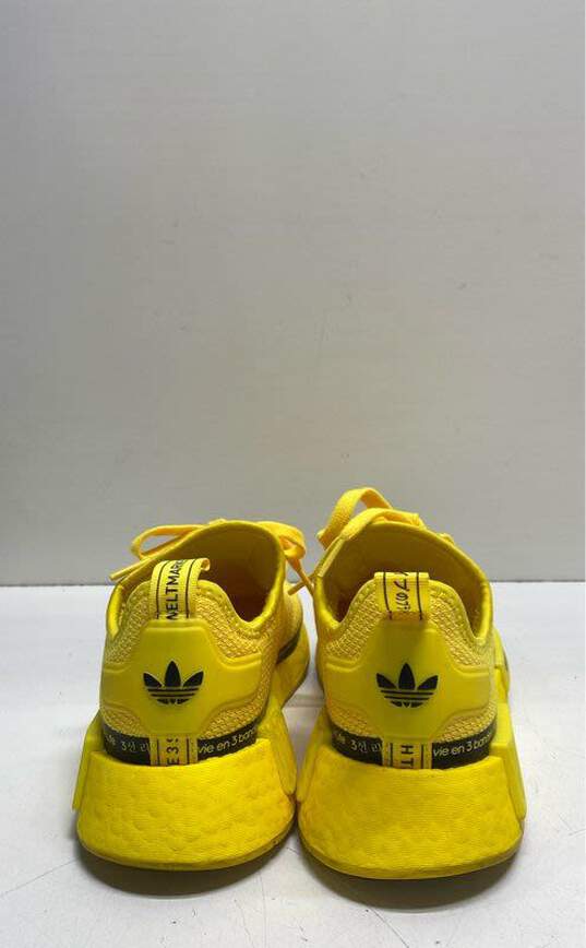 adidas NMD_R1 Beam Yellow Casual Sneakers Women's Size 6.5 image number 4