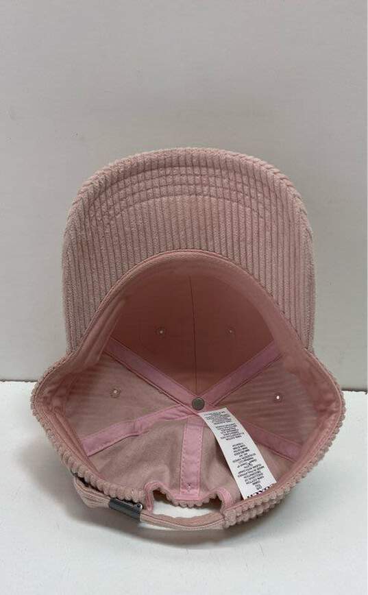COACH C0899 Pink Corduroy Hat Baseball Cap image number 5