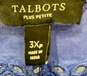 Talbots Blue Casual Dress - Size XXXL image number 4
