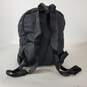 Betsey Johnson Black Nylon Quilted Hearts Backpack Bag image number 3