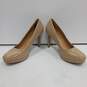 Lauren Conrad Women's Beige Patent Leather Heels Size 8 image number 2