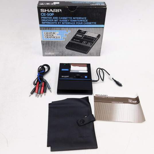 Sharp CE-50P Printer and Cassette Interface IOB image number 1