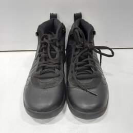Jordan Black Boot Cut Athletic Lace-up Sneakers Size 3Y