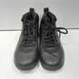 Jordan Black Boot Cut Athletic Lace-up Sneakers Size 3Y image number 1