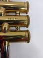 Gold Tone Trumpet In Case image number 4