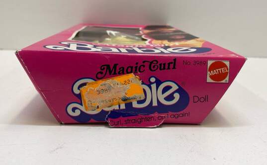 Vintage 1981 Magic Curl Black Barbie Doll #3989 Steffie Face Superstar Era IOB image number 3