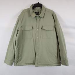 Alfani Men's Olive Green Bomber Jacket SZ XL