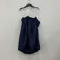 NWT Womens Blue Strapless Back Zip Bridesmaid Fit & Flare Dress Size 20 image number 1