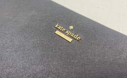 Kate Spade Sima Black Leather Gold Chain Evening Clutch Shoulder Bag alternative image