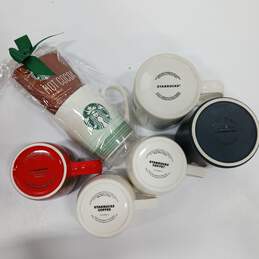 Bundle of 6 Assorted Starbucks Coffee Mugs alternative image