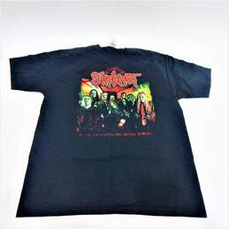 Y2K Slipknot Subliminal Verses 2005 Concert Tour Double Sided Band T-Shirt Size XL