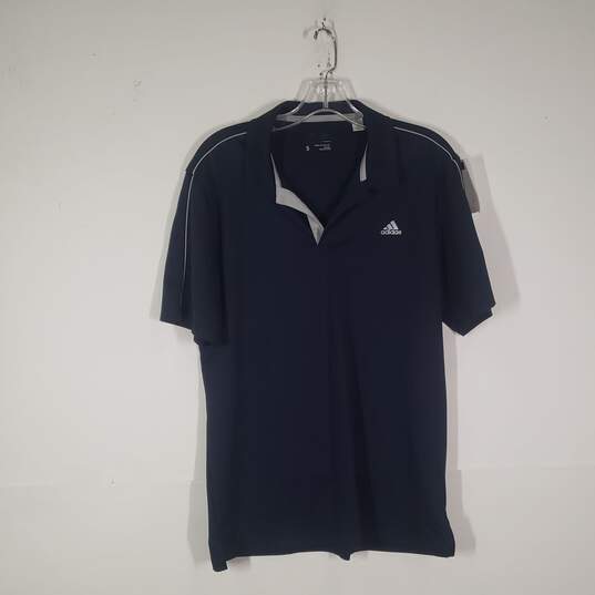 Mens Short Sleeve Collared Activewear Golf Polo Shirt Size Small image number 1