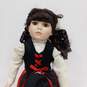 Dandee Collectors Porcelain Doll w/ Stand image number 2