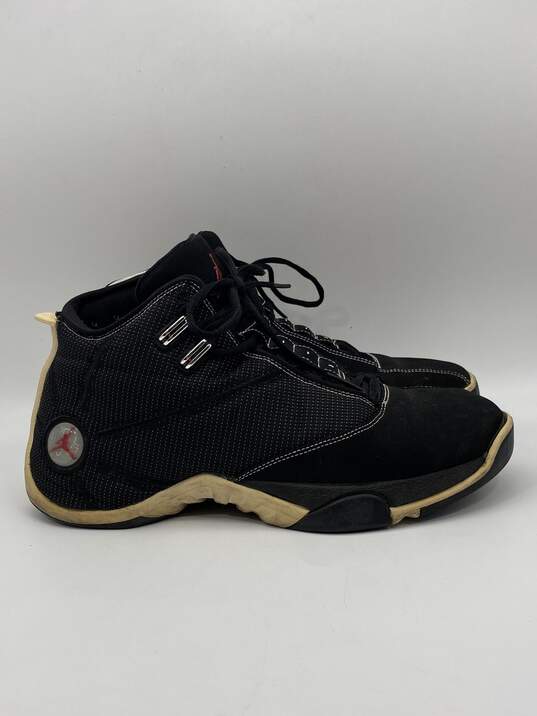 Authentic Mens Air Jordan 12.5 317176-061 Black Basketball Shoes Size 12 image number 6