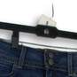 NWT Hudson Womens Blue Denim Medium Wash 5-Pocket Design Cuffed Shorts Size 25 image number 3