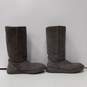 UGG Women's Gray Suede Boots Size 9 image number 4