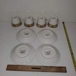 Syracuse Carefree XL Casual China 'Seville' Tea Cups w/ Saucers Set of 4 alternative image