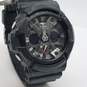 Casio G-Shock GA-201 50mm All Black Digital & Analog Watch 74g image number 3