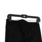 NWT Womens Black Flat Front Pockets Straight Leg Formal Dress Pants Size 6 image number 4