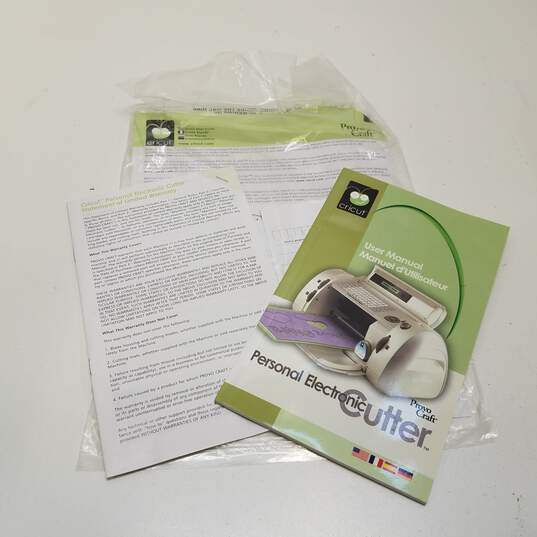 Cricut Personal Electronic Cutter Machine CRV001 w/Accessories image number 13
