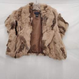 Luciano Dante Rabbit Fur Vest Size Medium