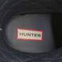 Hunter Refined Gloss Quilt Short Boots Dark Slate 7 image number 8