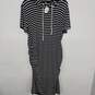Wooxio Striped Maternity Dress image number 1