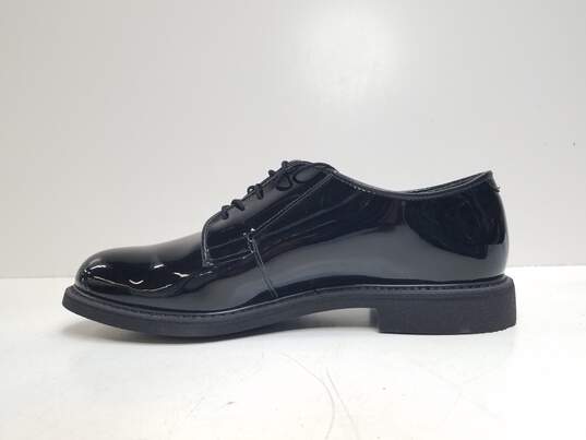 Bates Black High Gloss Military Uniform Dress Shoes Men 12 E Patent image number 7