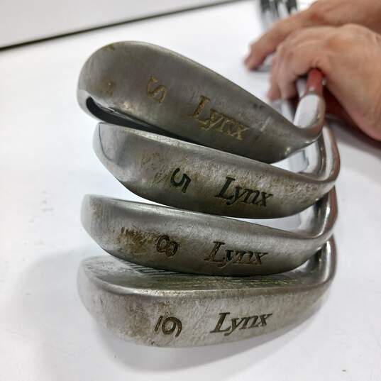 Set of 4 Lynx Golf Irons image number 5