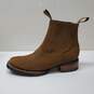 Arizona MENS LEATHER COWBOY Rodeo Square Toe Boots Sz 9 image number 3