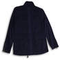 NWT Womens Navy Blue Mock Neck Long Sleeve Full Zip Military Jacket Size XS image number 2