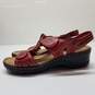 Clarks Women's Lexi Walnut Sandal Red Size 11 image number 3