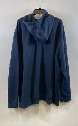 Carhartt Blue Zip Sweatshirt - Size 4XL alternative image