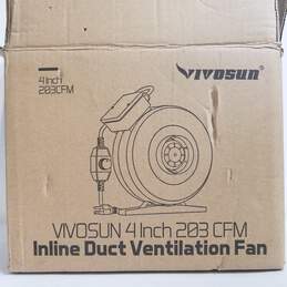 VIVOSUN 4 Inch 203 CFM Inline Duct Ventilation Fan