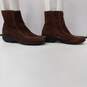 Clarks Women's Side Zip Brown Suede Ankle Boots Booties Size 8.5M image number 3