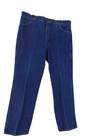 Mens Blue Medium Wash Pockets Straight Leg Casual Denim Jeans Size 36x30 image number 1
