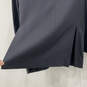 Mens Black Long Sleeve Peak Lapel Pockets Classic Two Button Blazer Sz 50 R image number 9