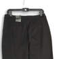 NWT Womens Black Flat Front Tummy Control Slim Leg Dress Pants Size 6 image number 4