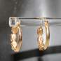 10K Yellow Gold Citrine Earrings-1.2g image number 3