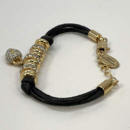 Designerr Juicy Coutue Gold-Tone Lobster Rhinestone Heart Charm Bracelet alternative image