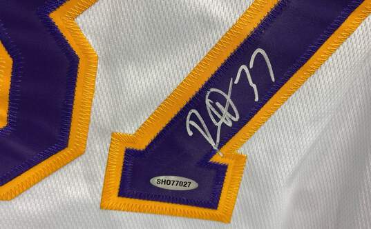 Adidas Men's L.A. Lakers White Jersey Signed by Ron Artest Sz. L image number 6