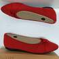 Vivaia Ruby Red Size 6.5 Wedge Slip-on Shoes IOB image number 1