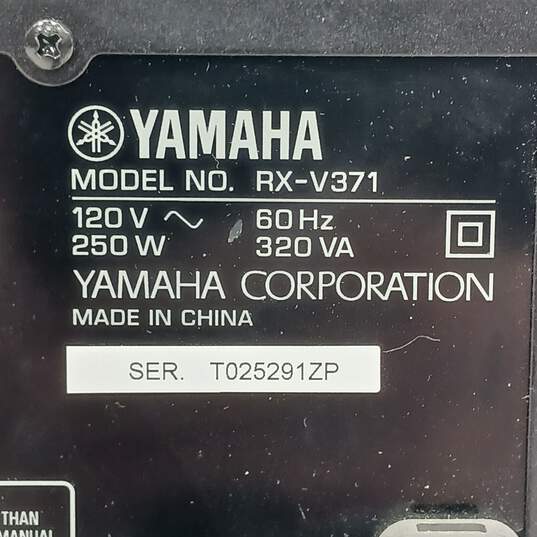 Yamaha Natural Sound AV Receiver HTR-V371 image number 6