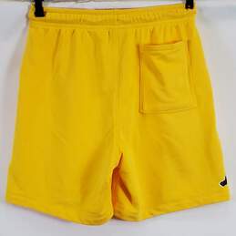 Air Jordan Men Yellow Sweat Shorts L NWT alternative image